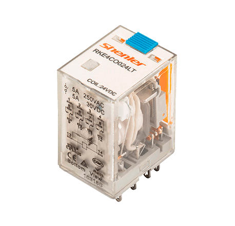 Промежуточное реле Shenler RKE4CO220LT 4CO 5A 220VDC