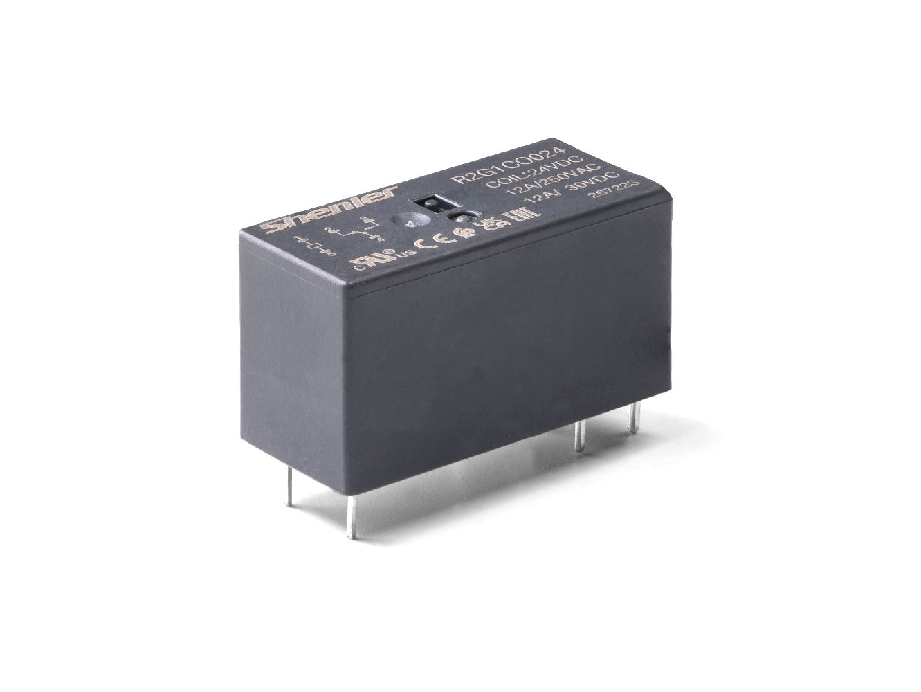 Силовое реле Shenler R2G1CO024 1CO 12A 24VDC